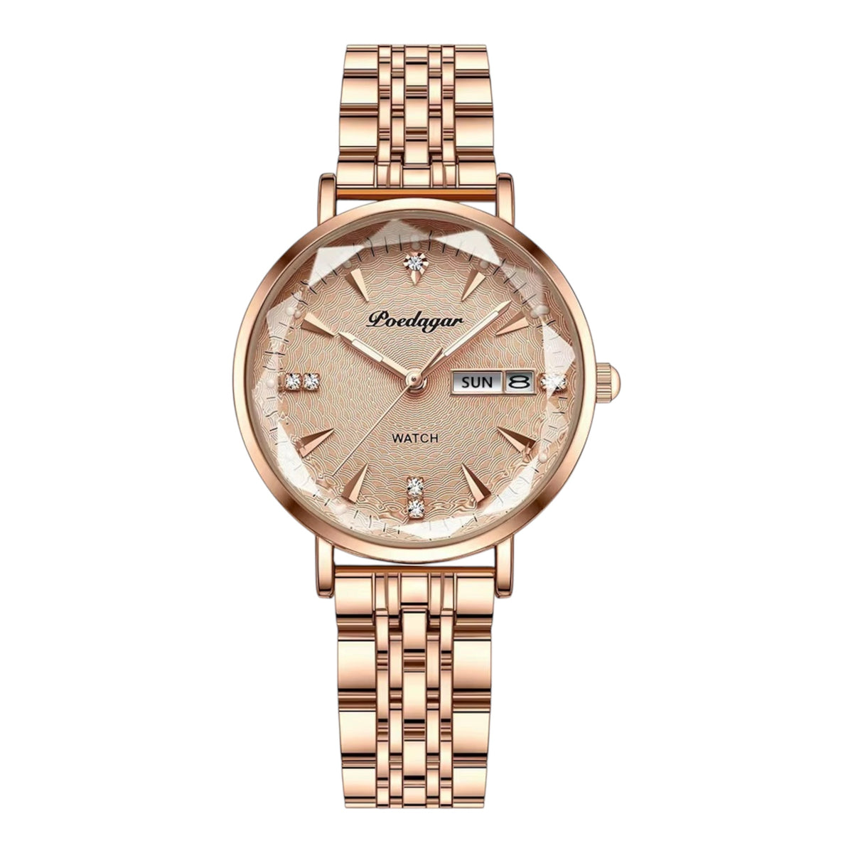 Poedagar Sheik Rose Gold Crystal Dama